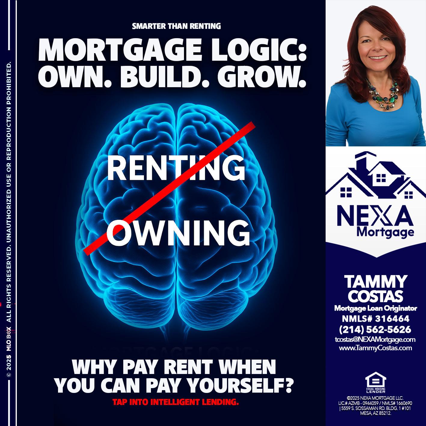 mortgage logic - Tammy Costas -Mortgage Loan Originator