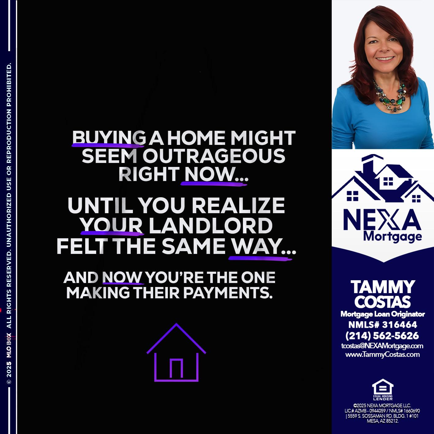 BUYING A HOME - Tammy Costas -Mortgage Loan Originator