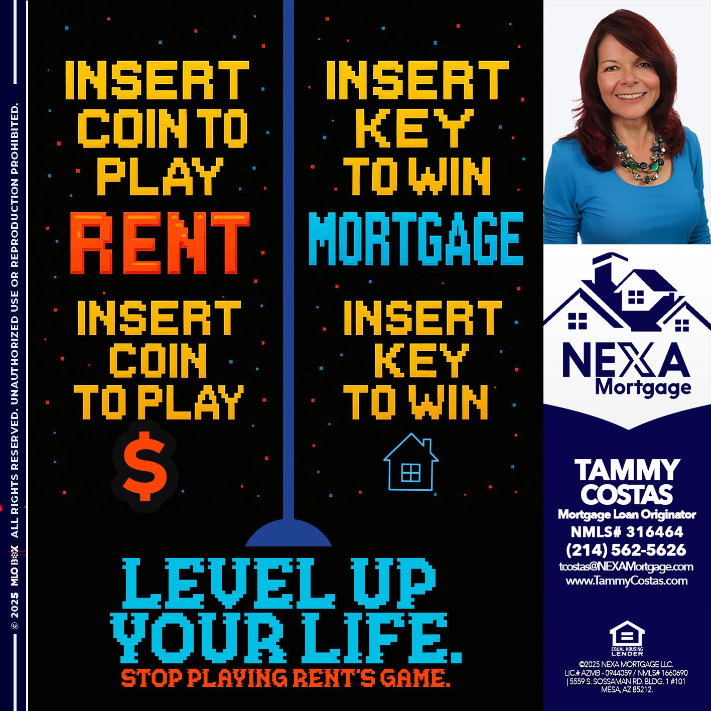 INSERT COIN - Tammy Costas -Mortgage Loan Originator