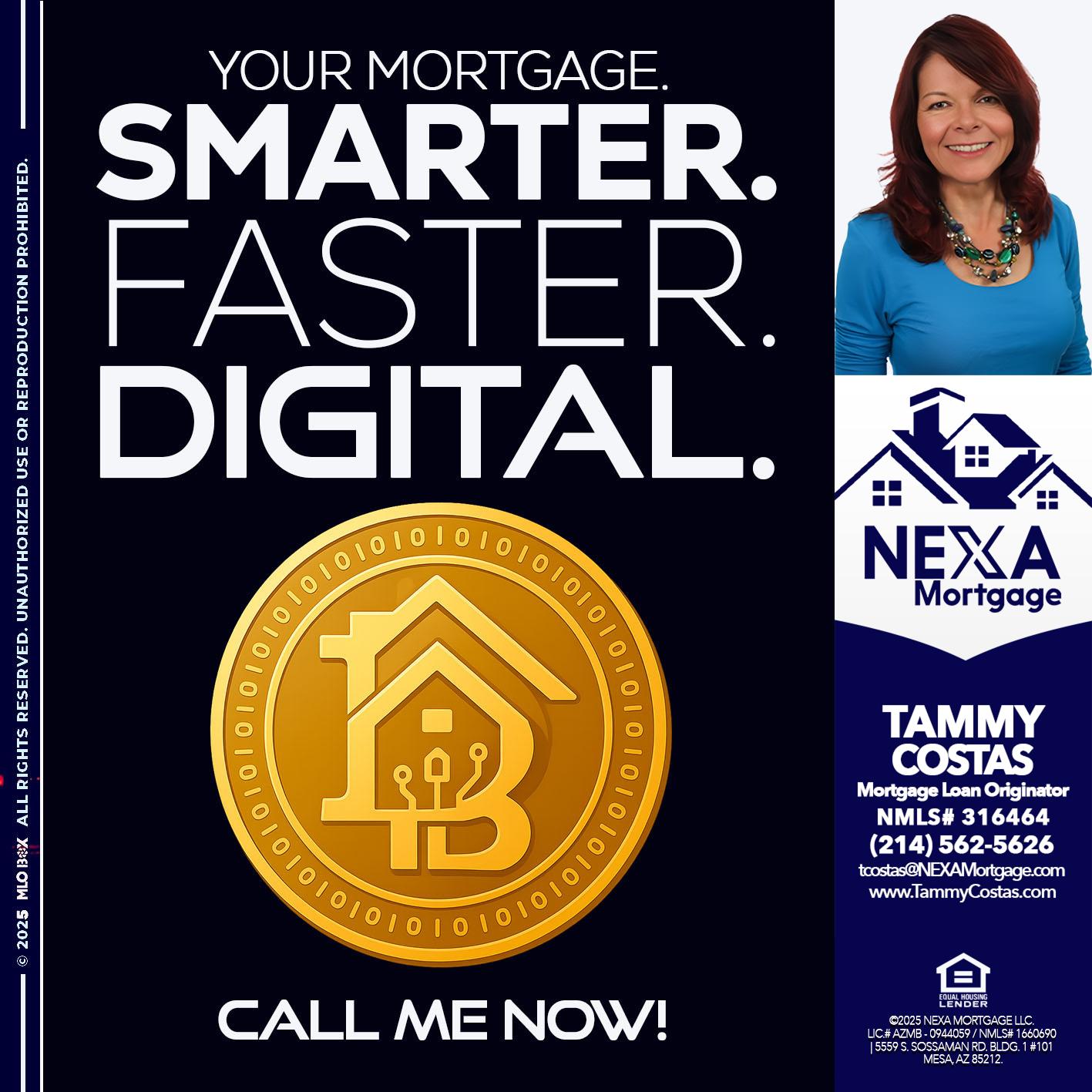 YOUR MORTGAGE - Tammy Costas -Mortgage Loan Originator