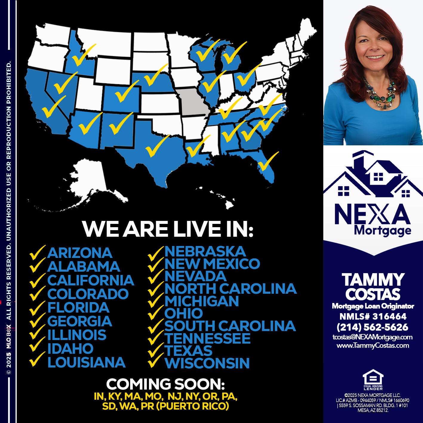 New Mexico live - Tammy Costas -Mortgage Loan Originator