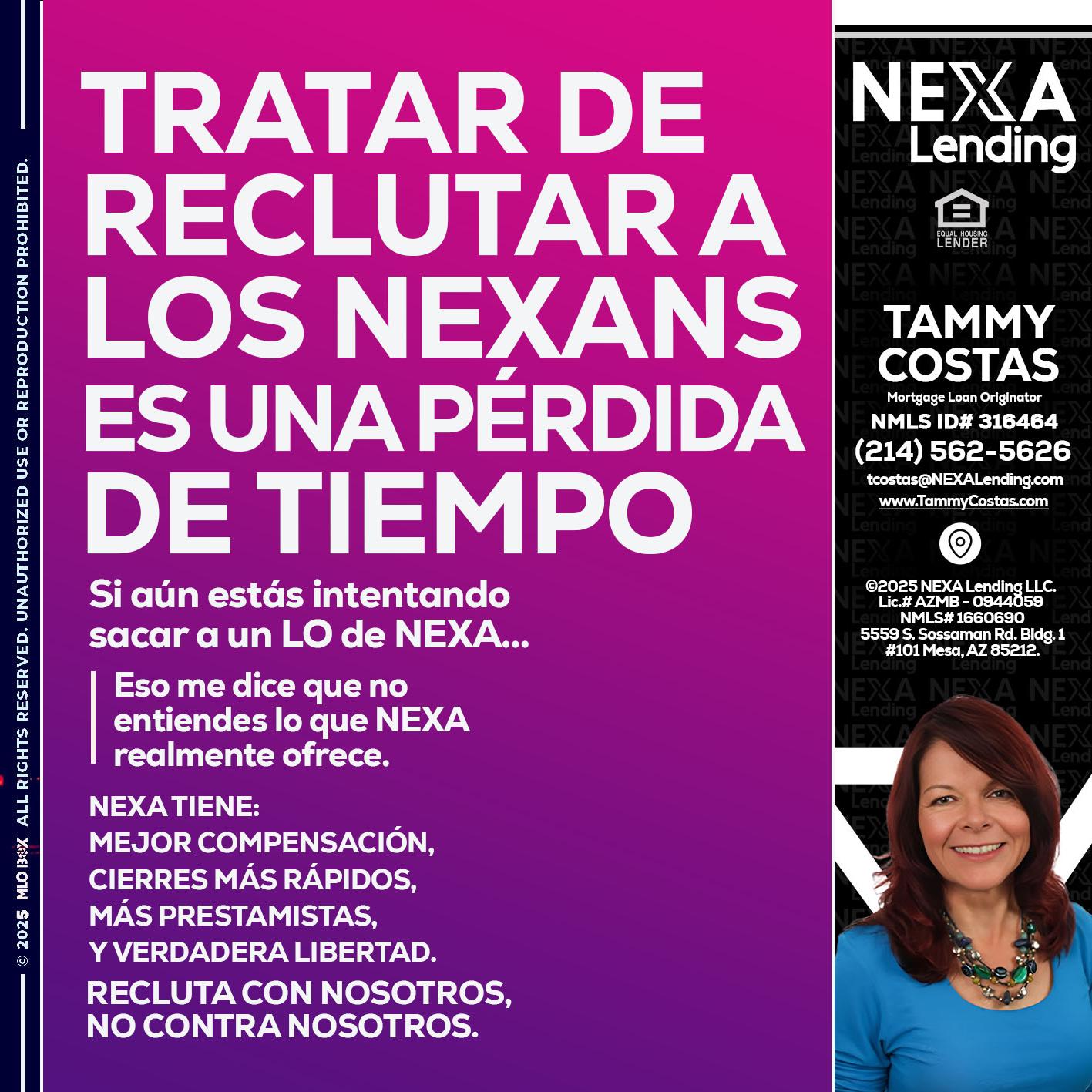 TRATAR DE - Tammy Costas -Mortgage Loan Originator