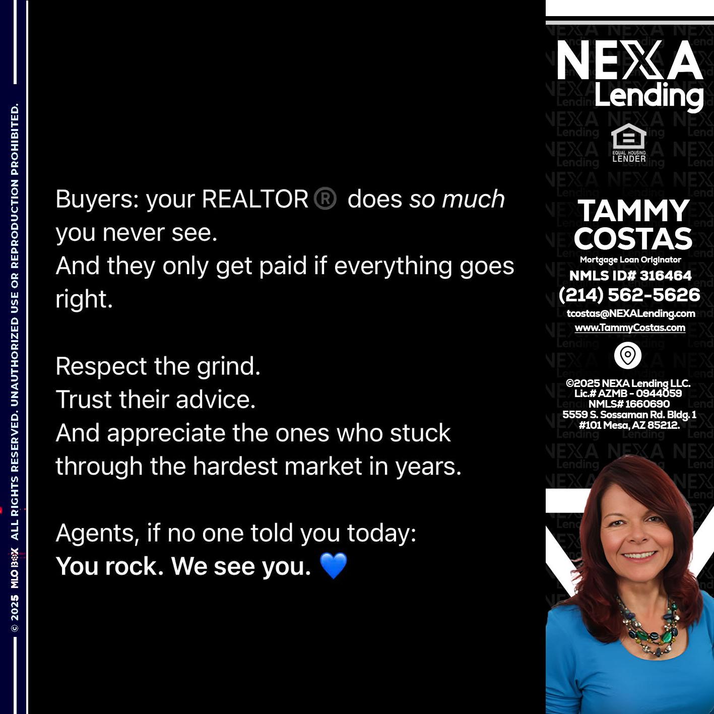 BUYERS - Tammy Costas -Mortgage Loan Originator