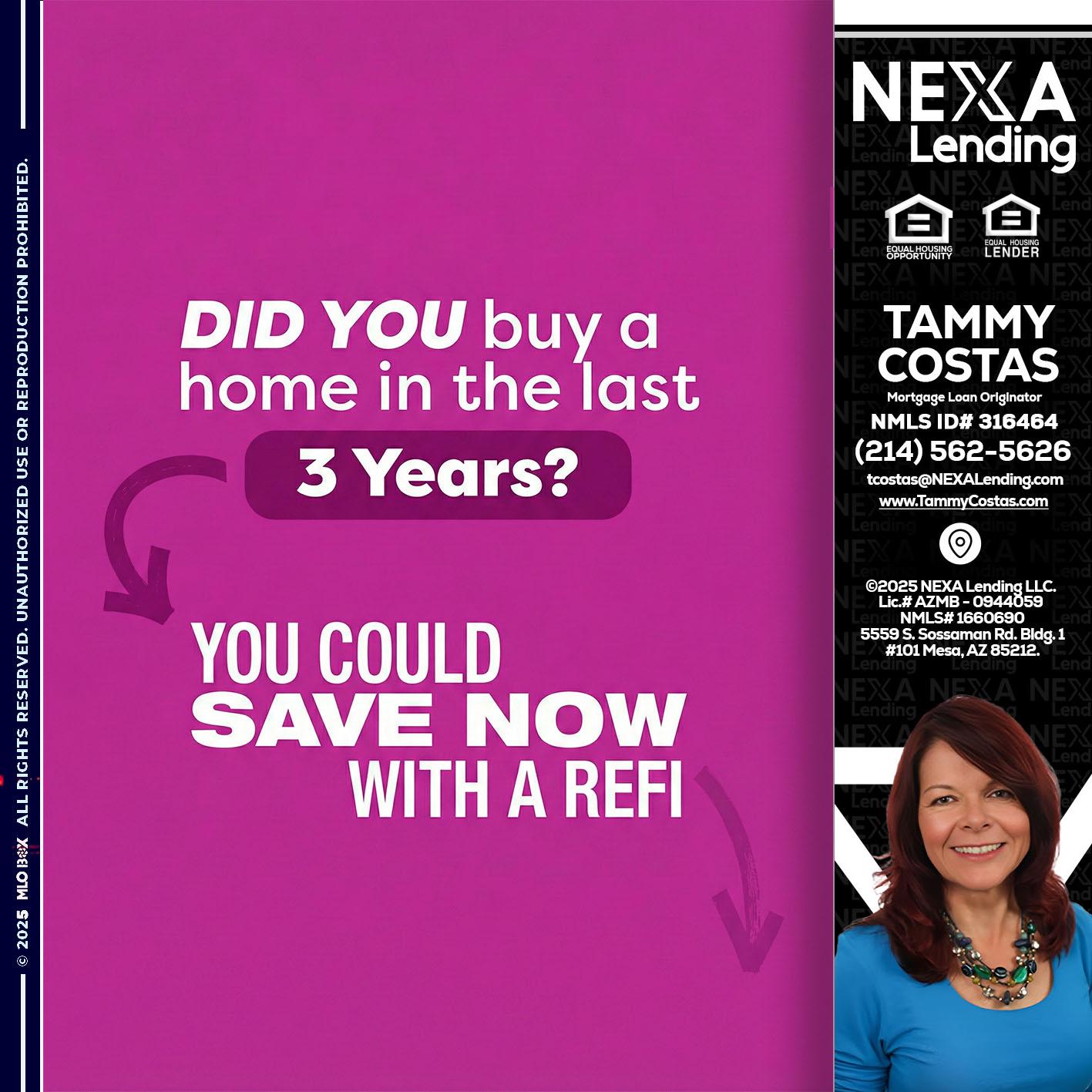 did you - Tammy Costas -Mortgage Loan Originator