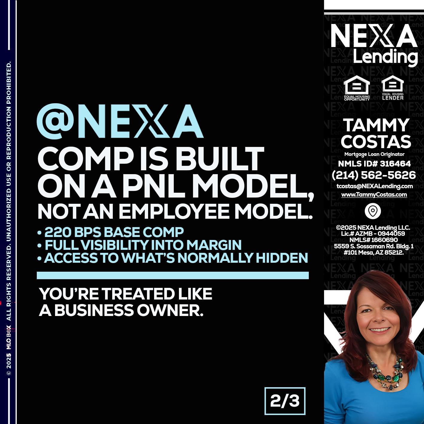 2 OF 3 - Tammy Costas -Mortgage Loan Originator