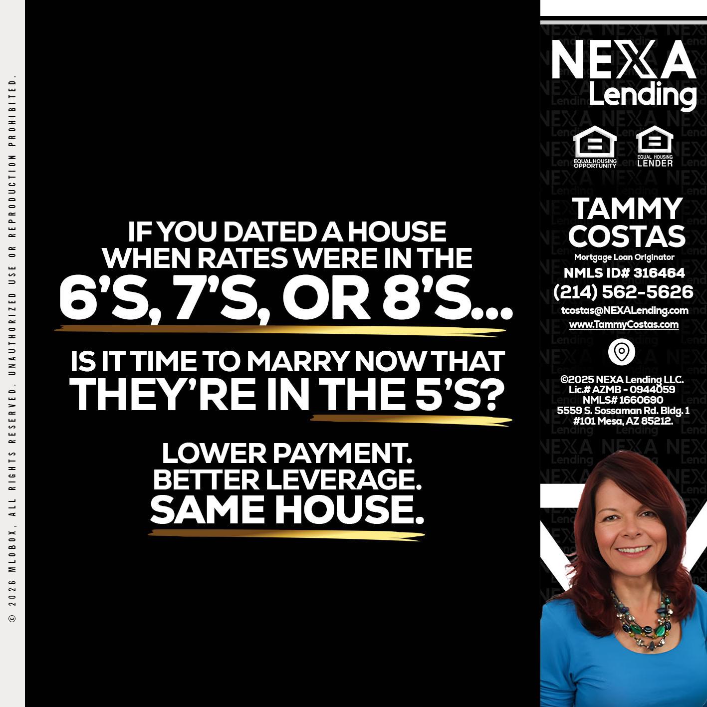 if you dated a house - Tammy Costas -Mortgage Loan Originator