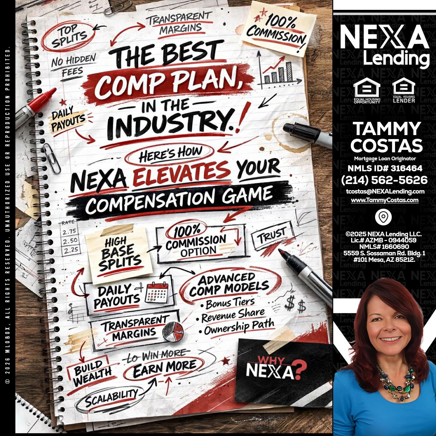 THE BEST COMP - Tammy Costas -Mortgage Loan Originator
