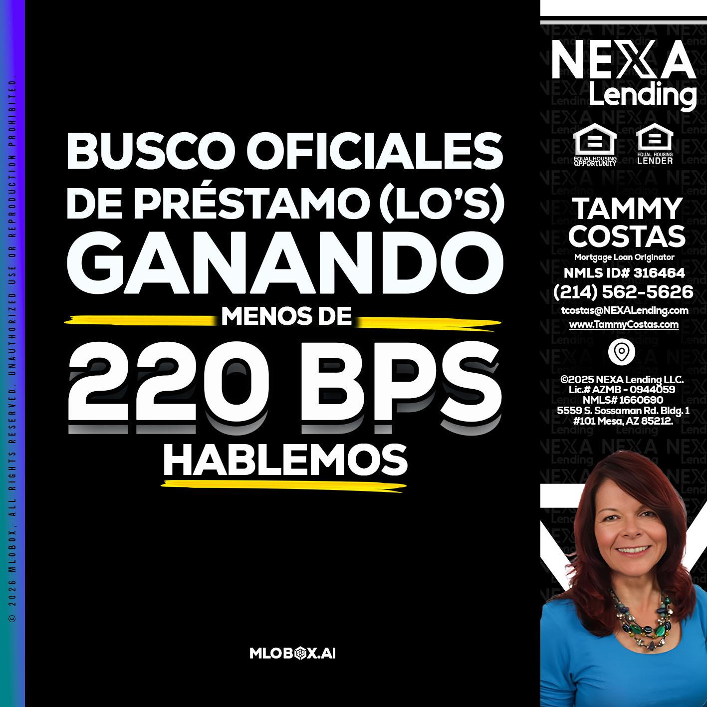 BUSCO OFICIALES - Tammy Costas -Mortgage Loan Originator