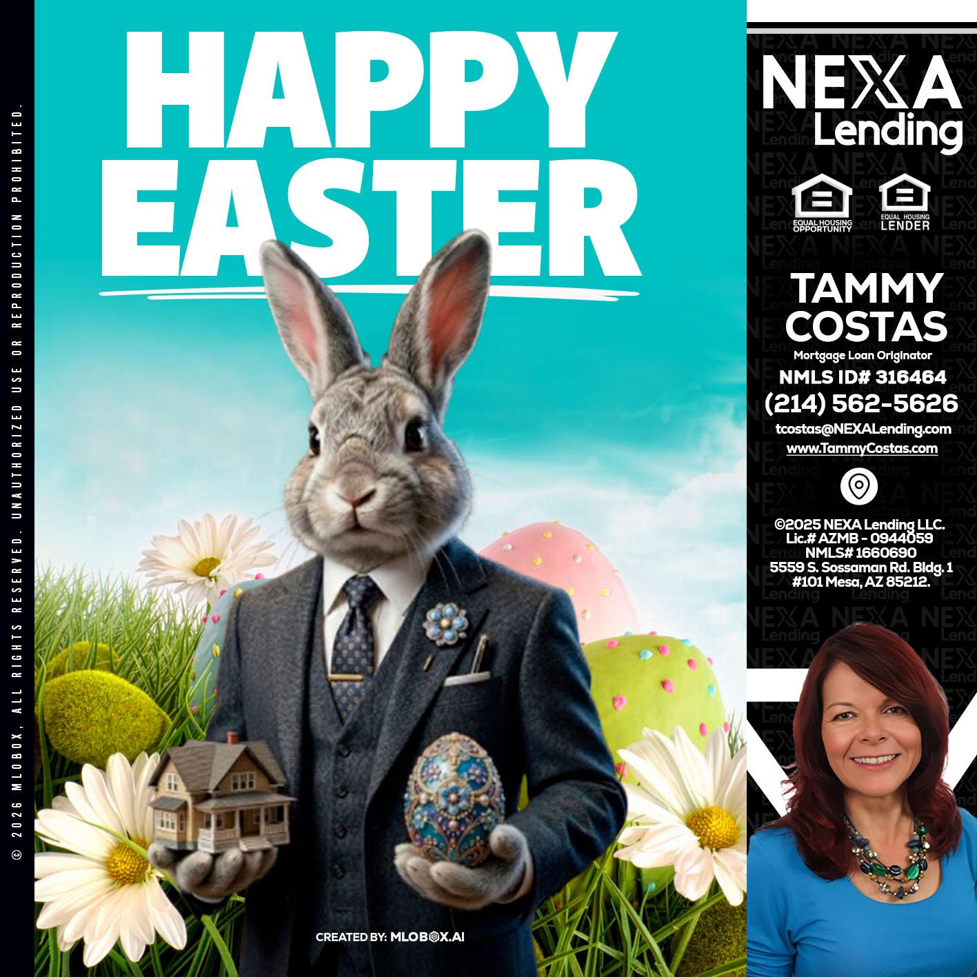 HAPPY EASTER - Tammy Costas -Mortgage Loan Originator