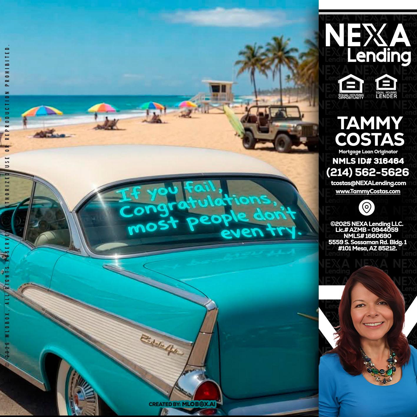 if you - Tammy Costas -Mortgage Loan Originator