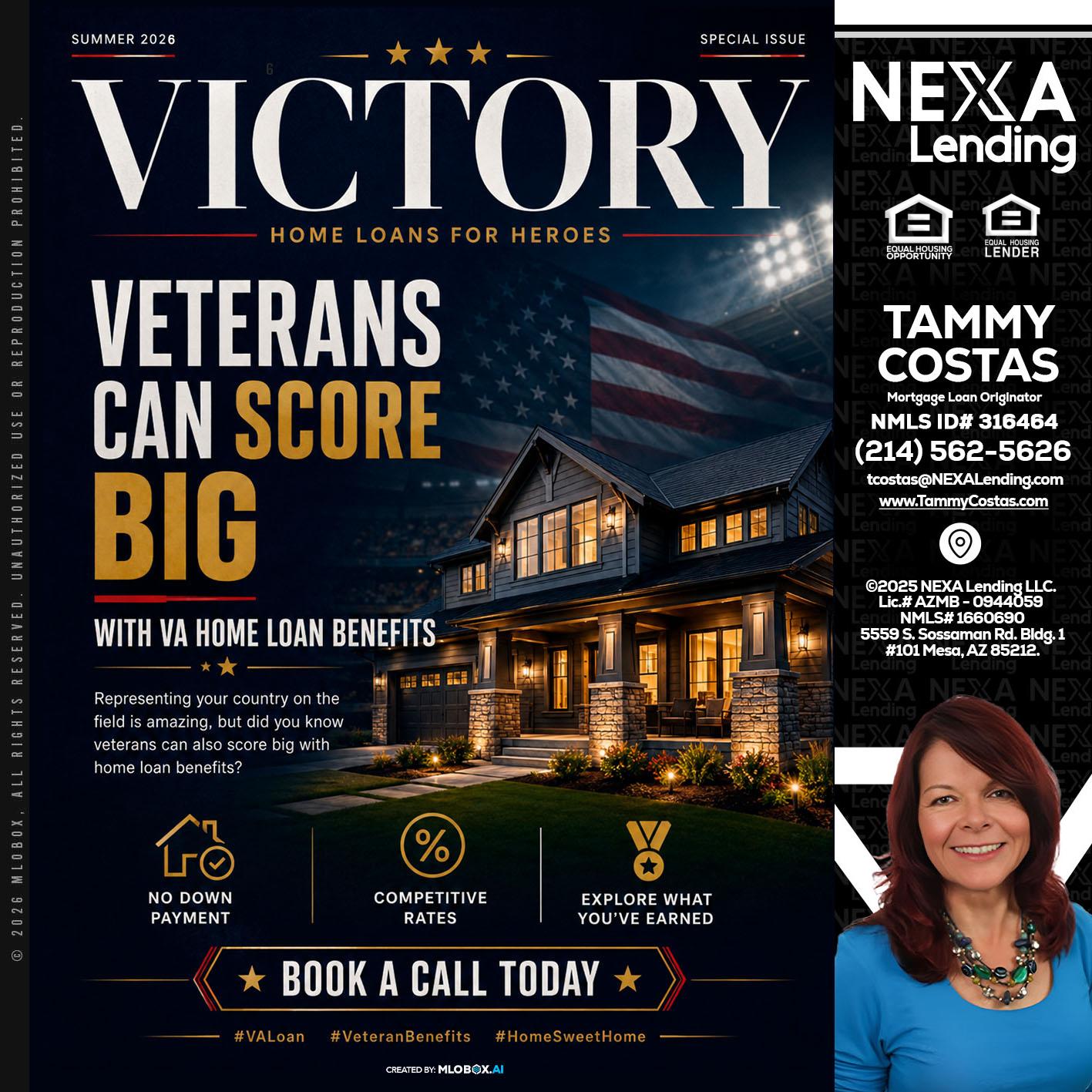 VICTORY - Tammy Costas -Mortgage Loan Originator