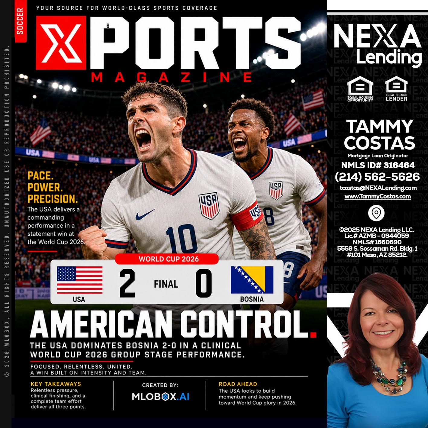 AMERICAN CONTROL - Tammy Costas -Mortgage Loan Originator