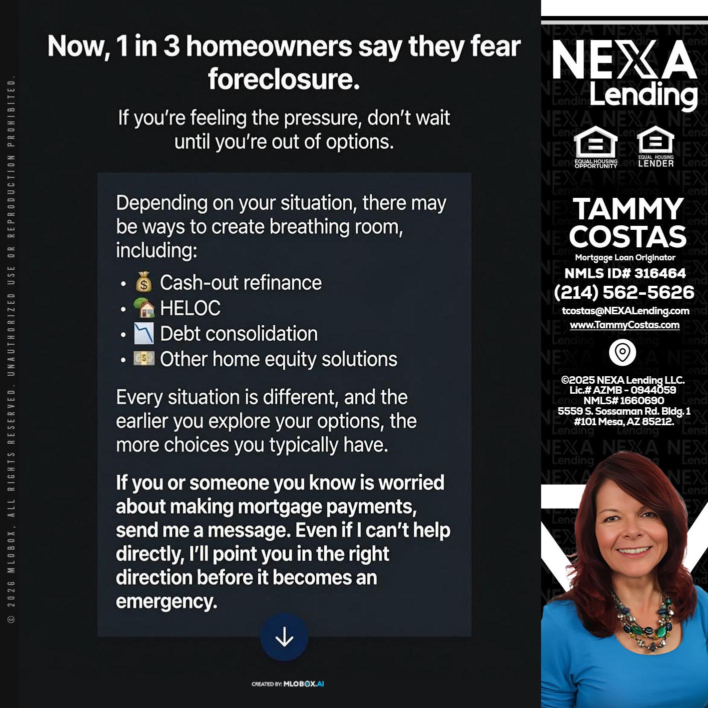 NOW - Tammy Costas -Mortgage Loan Originator