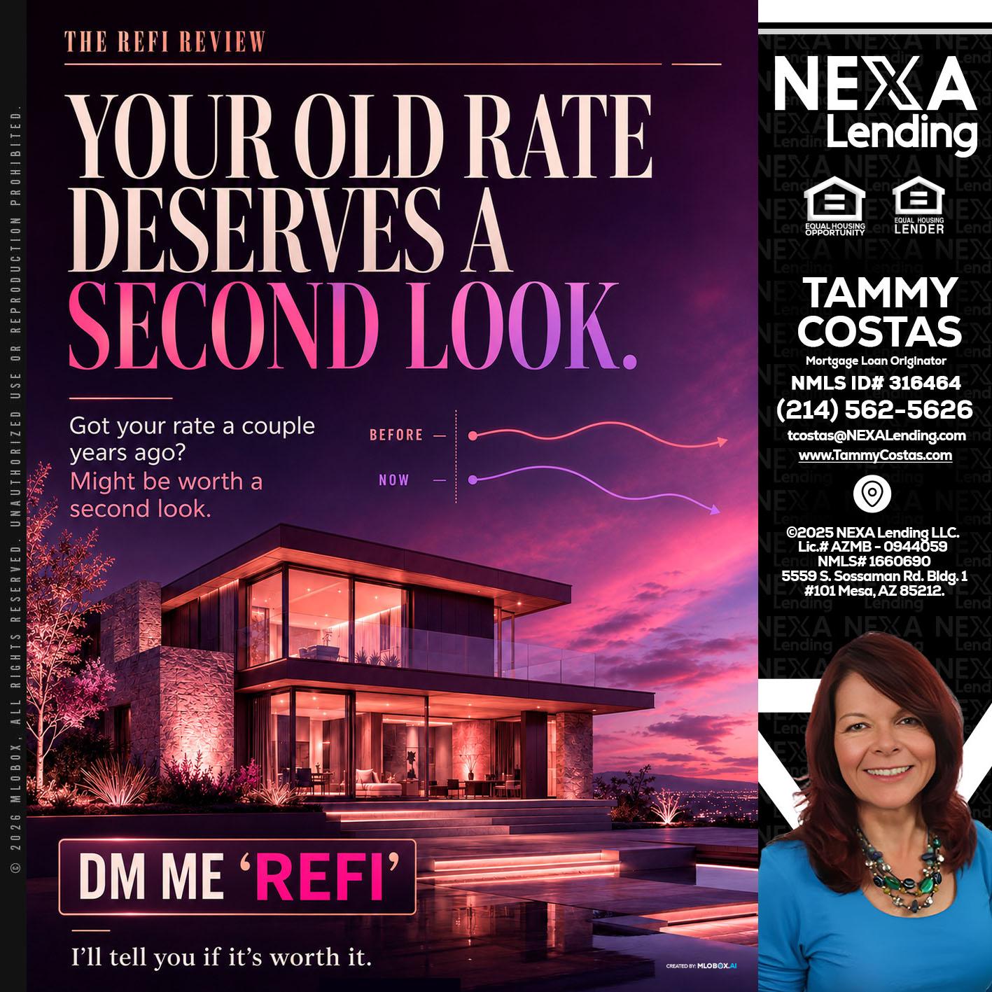 YOUR OLD - Tammy Costas -Mortgage Loan Originator