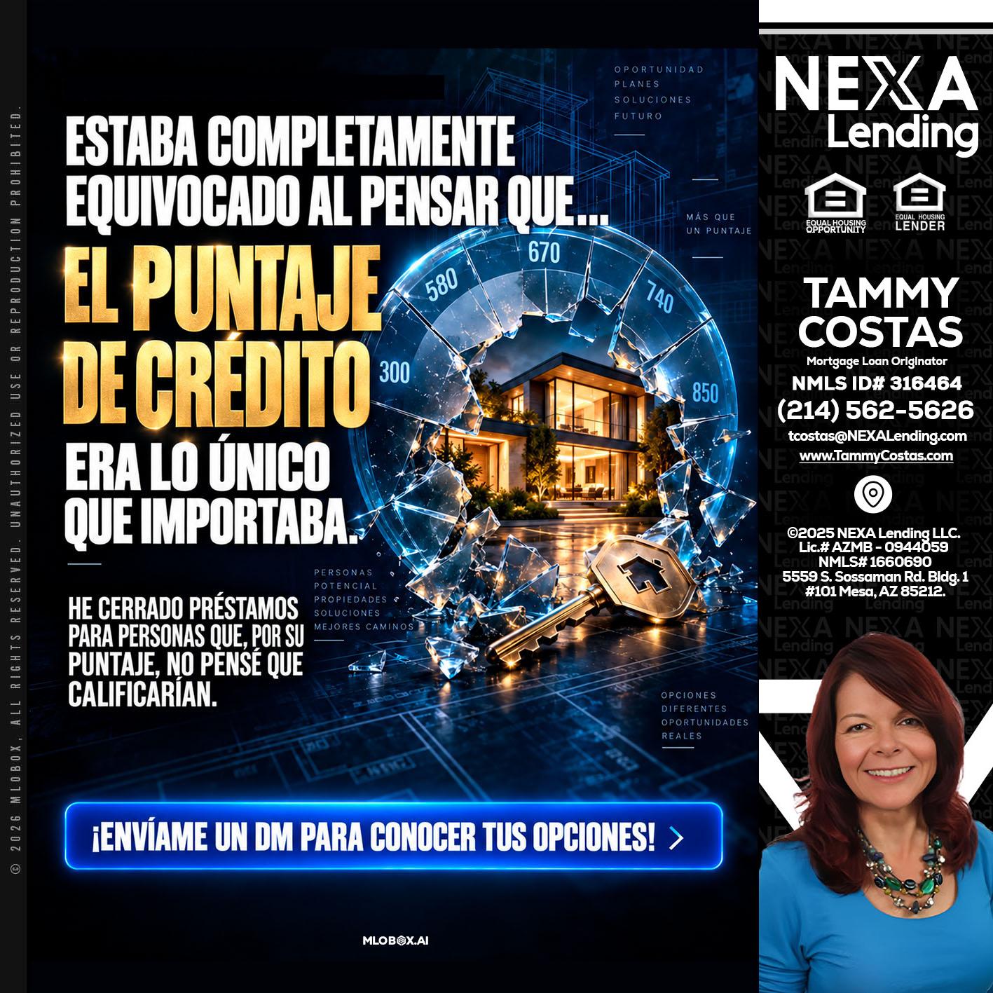 EL PUNTO - Tammy Costas -Mortgage Loan Originator